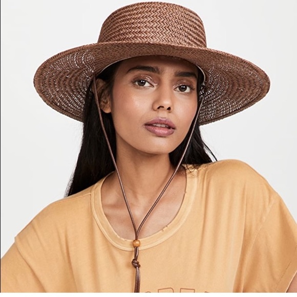 Lack of Color The Vienna Beige Straw Boater Hat - Picture 1 of 16